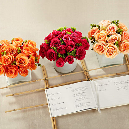 Dawn Rose Centerpiece –  Hurst Florist, Callahan FL