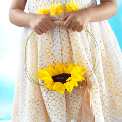 Sweet Sunshine Flower Girl Bouquet –  Hurst Florist, Callahan FL
