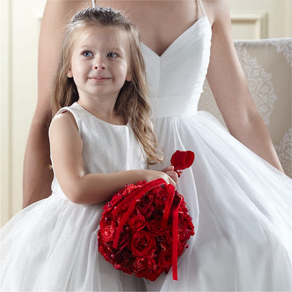 Pure at Heart Flower Girl Arrangement –  Hurst Florist, Callahan FL