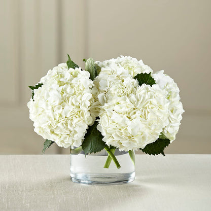 White Hydrangea Bouquet –  Hurst Florist, Callahan FL